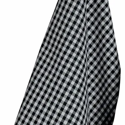 Dish towels - Recycled Tea Towel Billie Noir/Gris 50 X 70 - MAISON VIVARAISE - SDE VIVARAISE WINKLER