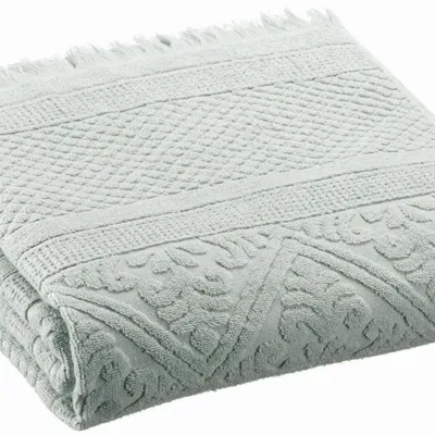 Bath towels - Zoé Bath Towel Jade 70 X 140 - MAISON VIVARAISE - SDE VIVARAISE WINKLER
