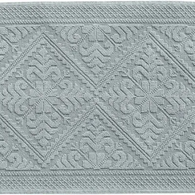 Autres linges de bain - Tapis de bain uni Enzo Jade 54 x 64 - MAISON VIVARAISE - SDE VIVARAISE WINKLER