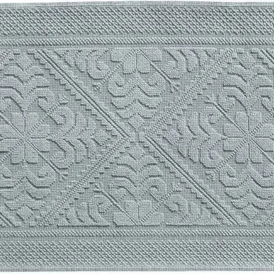 Autres linges de bain - Tapis de bain uni Enzo Jade 54 x 110 - MAISON VIVARAISE - SDE VIVARAISE WINKLER