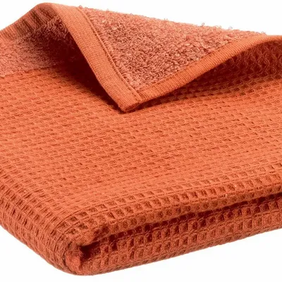 Bath towels - Recycled Bath Towel Abby Marmelade 50 X 100 - MAISON VIVARAISE - SDE VIVARAISE WINKLER