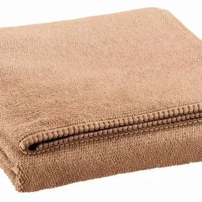 Bath towels - Bora Bath Towel Latte 70 X 130 - MAISON VIVARAISE - SDE VIVARAISE WINKLER