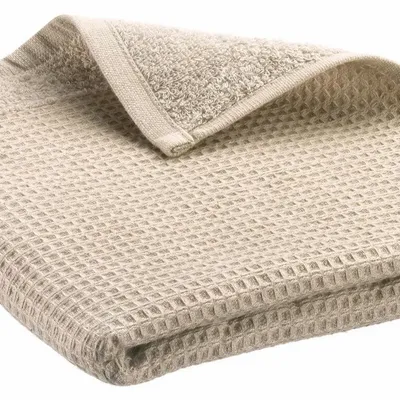 Serviettes de bain - Drap de douche recyclé Abby Naturel 70 x 130 - MAISON VIVARAISE - SDE VIVARAISE WINKLER