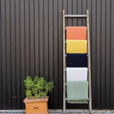 Bed linens - Recycled Bed Throw Lisa Marmelade 180 X 260 - MAISON VIVARAISE - SDE VIVARAISE WINKLER