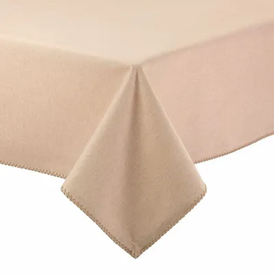 Table cloths - Recycled Tablecloth Delia Naturel 170 X 250 - MAISON VIVARAISE - SDE VIVARAISE WINKLER