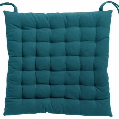 Chairs - Recycled Chair Cushion 36 Points Zea Paon 38 X 38 X 3 - MAISON VIVARAISE - SDE VIVARAISE WINKLER
