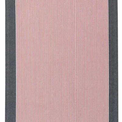 Dish towels - Recycled Tea Towel Dinis Rouge 50 X 70 - MAISON VIVARAISE - SDE VIVARAISE WINKLER