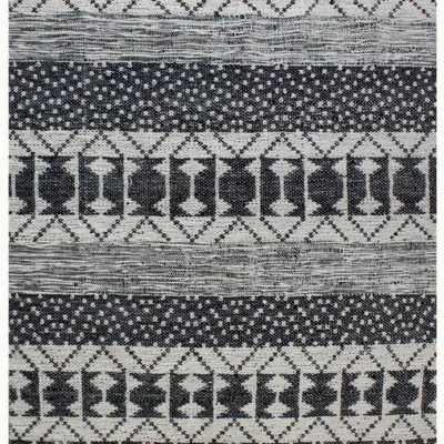 Tapis - Tapis Zambezi Ivoire/charbon 160 x 230 - MAISON VIVARAISE - SDE VIVARAISE WINKLER