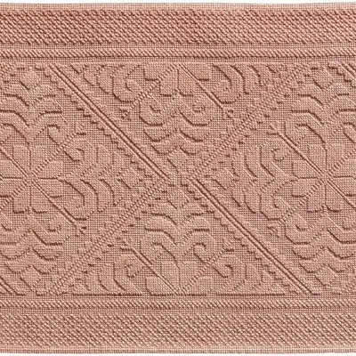 Other bath linens - Enzo Bath Mat Argile 54 X 110 - MAISON VIVARAISE - SDE VIVARAISE WINKLER