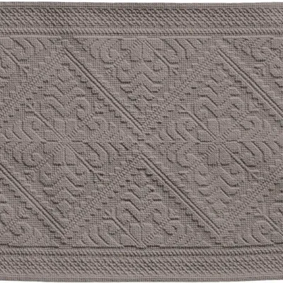 Autres linges de bain - Tapis de bain uni Enzo Chamois 54 x 64 - MAISON VIVARAISE - SDE VIVARAISE WINKLER