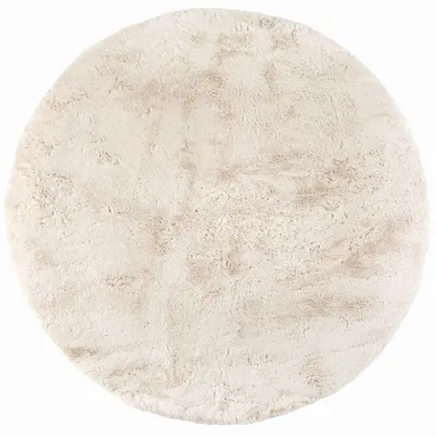 Tapis - Tapis Eddy Ivoire diamètre 120 cm - MAISON VIVARAISE - SDE VIVARAISE WINKLER