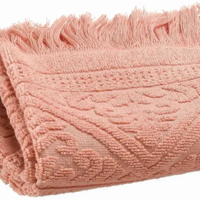 Bath towels - Zoé Guest Towel Argile 30 X 50 - MAISON VIVARAISE - SDE VIVARAISE WINKLER
