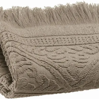 Serviettes de bain - Serviette invité uni Zoe Chamois 30 x 50 - MAISON VIVARAISE - SDE VIVARAISE WINKLER