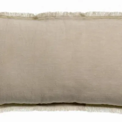 Coussins - Coussin uni Laly Lin 30 x 50 - MAISON VIVARAISE - SDE VIVARAISE WINKLER