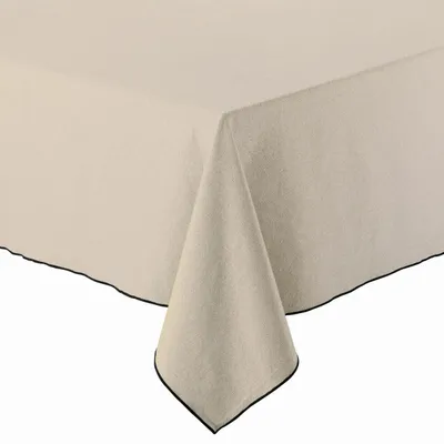 Nappes - Nappe recyclée Grace Ficelle 140 x 250 - MAISON VIVARAISE - SDE VIVARAISE WINKLER