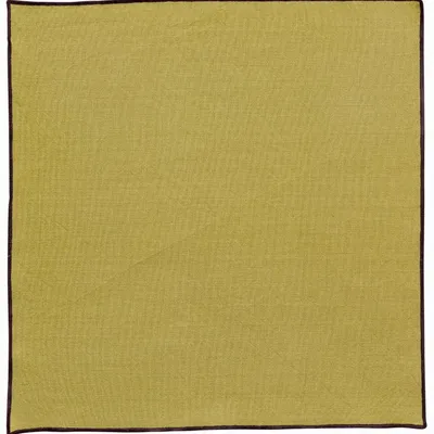 Napkins - Grace Recycled Table Napkin Kaki 40 X 40 - MAISON VIVARAISE - SDE VIVARAISE WINKLER