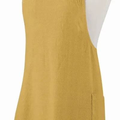 Aprons - Recycled Japanese Kitchen Apron Haru Badiane 78 X 100 - MAISON VIVARAISE - SDE VIVARAISE WINKLER
