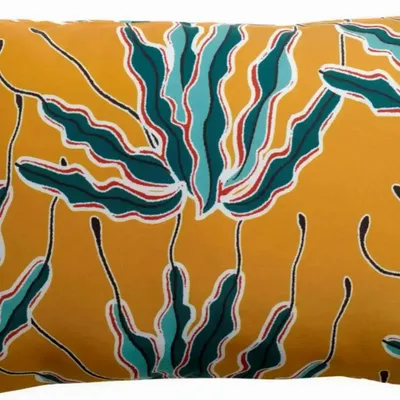 Coussins - Coussin imprimé Alga outdoor Bronze 40 x 65 - MAISON VIVARAISE - SDE VIVARAISE WINKLER