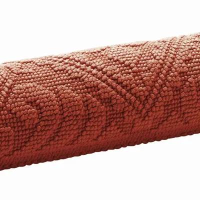 Autres linges de bain - Tapis de bain uni Enzo Sienne 54 x 110 - MAISON VIVARAISE - SDE VIVARAISE WINKLER