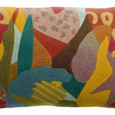 Coussins - Coussin brodé Izel Minéral 30 x 50 - MAISON VIVARAISE - SDE VIVARAISE WINKLER