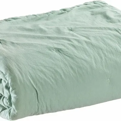 Bed linens - Tika Bed Throw Opaline 260 X 260 - MAISON VIVARAISE - SDE VIVARAISE WINKLER