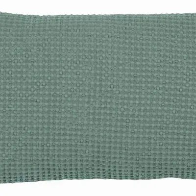 Coussins - Coussin recyclé Maia Vert de gris 30 x 50 - MAISON VIVARAISE - SDE VIVARAISE WINKLER