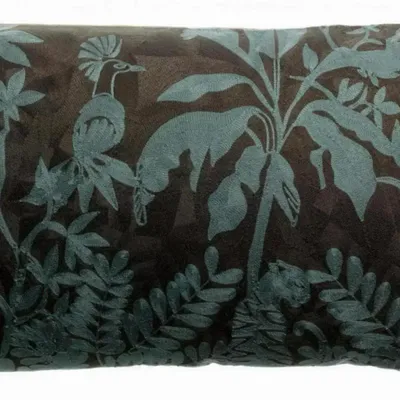 Coussins - Coussin brodé Raki Carbone 40 x 65 - MAISON VIVARAISE - SDE VIVARAISE WINKLER