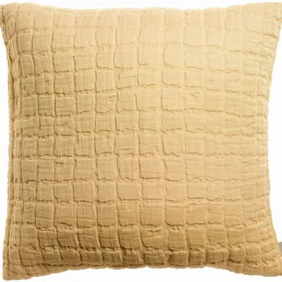 Cushions - Swami Cushion Sable 45 X 45 - MAISON VIVARAISE - SDE VIVARAISE WINKLER