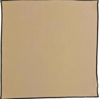 Napkins - Grace Recycled Table Napkin Camel 40 X 40 - MAISON VIVARAISE - SDE VIVARAISE WINKLER