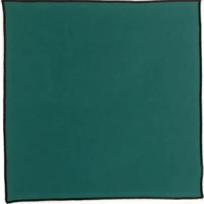 Serviettes - Serviette de table recyclée Grace Paon 40 x 40 - MAISON VIVARAISE - SDE VIVARAISE WINKLER