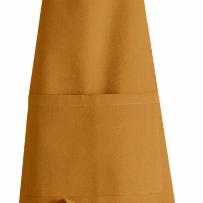 Tabliers de cuisine - Tablier de cuisine recyclé Dario Ambre 72 x 85 - MAISON VIVARAISE - SDE VIVARAISE WINKLER