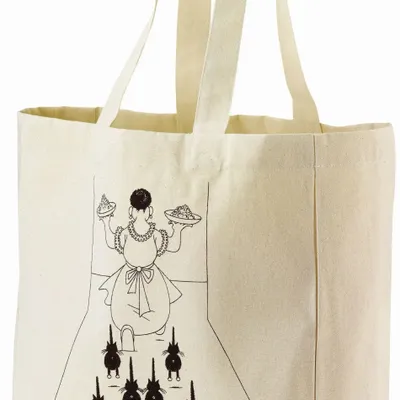 Sacs et cabas - Sac shopping Dubout À table Ecru 40 x 36 x 16 - MAISON VIVARAISE - SDE VIVARAISE WINKLER