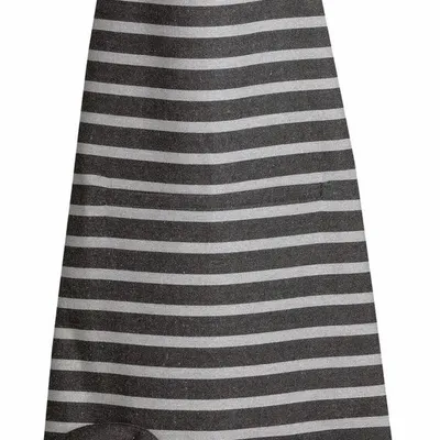 Tabliers de cuisine - Tablier de cuisine recyclé Tilio Noir/gris 72 x 90 - MAISON VIVARAISE - SDE VIVARAISE WINKLER