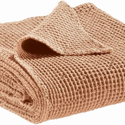 Linge de lit - Jeté recyclé Maia Dragée 260 x 260 - MAISON VIVARAISE - SDE VIVARAISE WINKLER
