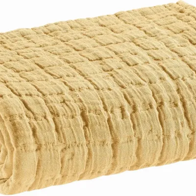 Linge de lit - Jeté de lit Swami Sable 180 x 260 - MAISON VIVARAISE - SDE VIVARAISE WINKLER