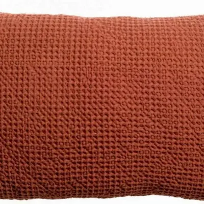Coussins - Coussin recyclé Maia Sienne 30 x 50 - MAISON VIVARAISE - SDE VIVARAISE WINKLER