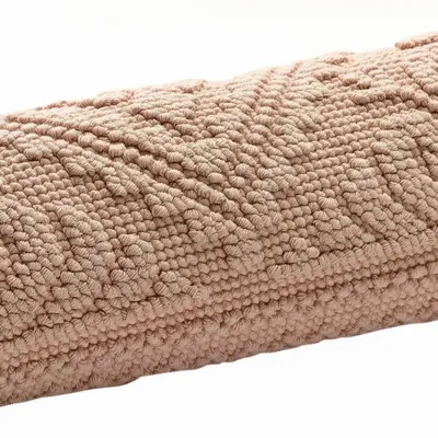 Other bath linens - Enzo plain bath mat Aubepine 70 X 140 - MAISON VIVARAISE - SDE VIVARAISE WINKLER