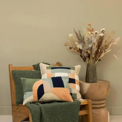 Fabric cushions - Tana Cushion Olive 40 X 65 - MAISON VIVARAISE - SDE VIVARAISE WINKLER