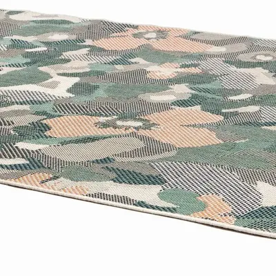Tapis - Tapis Jaya outdoor Multico 120 x 170 - MAISON VIVARAISE - SDE VIVARAISE WINKLER