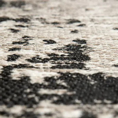 Tapis - Tapis Catania 2 outdoor Noir 120 x 170 - MAISON VIVARAISE - SDE VIVARAISE WINKLER