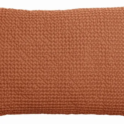 Coussins - Coussin recyclé Maia Cuivre 30 x 50 - MAISON VIVARAISE - SDE VIVARAISE WINKLER