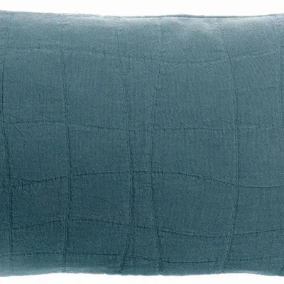 Cushions - Recycled Cushion Titou Acier 30 X 50 - MAISON VIVARAISE - SDE VIVARAISE WINKLER