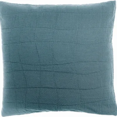 Cushions - Recycled Cushion Titou Acier 45 X 45 - MAISON VIVARAISE - SDE VIVARAISE WINKLER