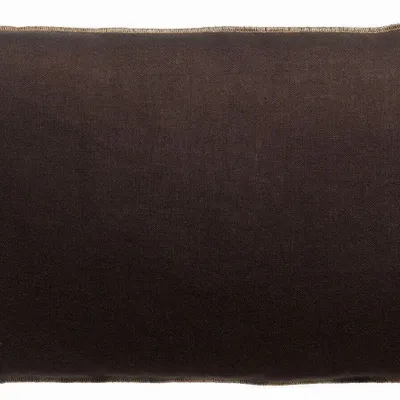 Cushions - Zeff Céleste Cushion Ébène 30 X 50 - MAISON VIVARAISE - SDE VIVARAISE WINKLER