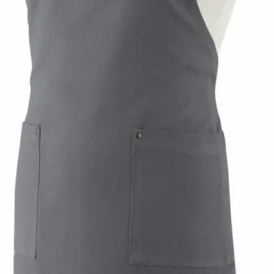 Aprons - Recycled kitchen apron with pockets Artisan Ombre 72 X 85 - MAISON VIVARAISE - SDE VIVARAISE WINKLER
