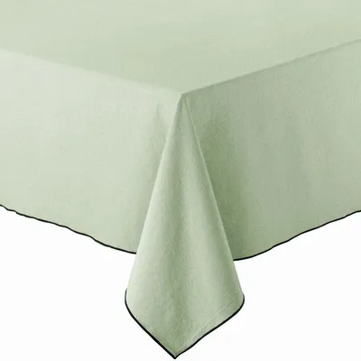 Table cloths - Recycled Tablecloth Grace Céladon 170 X 300 - MAISON VIVARAISE - SDE VIVARAISE WINKLER
