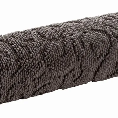 Other bath linens - Gilda Bath Mat Carbone 54 X 110 - MAISON VIVARAISE - SDE VIVARAISE WINKLER