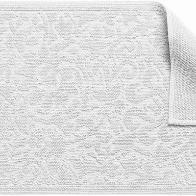 Other bath linens - Gilda Bath Mat Neige 54 X 110 - MAISON VIVARAISE - SDE VIVARAISE WINKLER