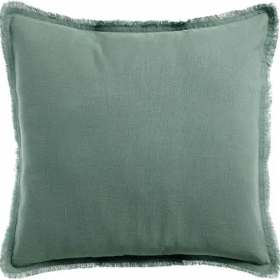 Cushions - Plain Cushion Laly Prusse 45 X 45 - MAISON VIVARAISE - SDE VIVARAISE WINKLER