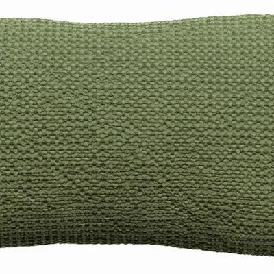 Cushions - Recycled Cushion Maia Eucalyptus 30 X 50 - MAISON VIVARAISE - SDE VIVARAISE WINKLER